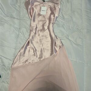 Forever 21 Gold Halter Gown for Prom